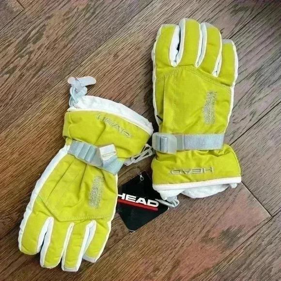 NWT Head Skibum Sportswear Green Winter Gloves  Adjustable Warm Unisex - Picture 4 of 12